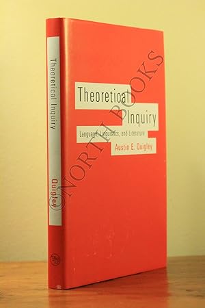 Bild des Verkufers fr Theoretical Inquiry : Language, Linguistics, and Literature zum Verkauf von North Books: Used & Rare