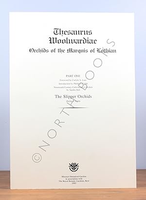 Immagine del venditore per Thesaurus Woolwardiae: Orchids of the Marquis of Lothian [Complete in 4 Vols.] venduto da North Books: Used & Rare