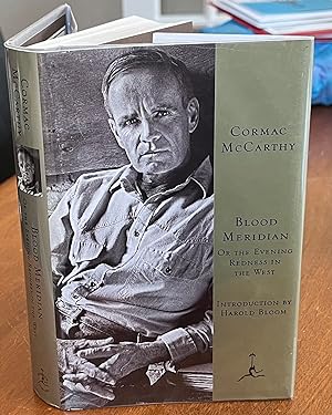 Seller image for Blood Meridian: Or the Evening Redness in the West **RARE 2001 FIRST MODERN LIBRARY EDITION WITH DUST JACKET IN FINE CONDITION** for sale by The Modern Library