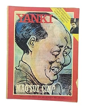 [COVER ART / CHINA WITH NO MAO] Yanki: Haftalik haber dergisi. No: 287, Eylül 1976.