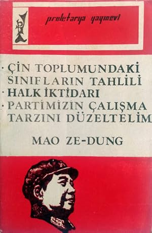 [EARLY MAO IN TURKISH / BOOK DESIGN] Çin toplumundaki siniflarin tahlili; Halk iktidari; Partimiz...