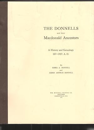 The Donnells and Their Macdonald Ancestors: A History and Genealogy: 157-1927 A.D.