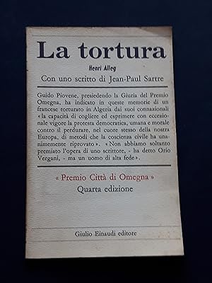 Alleg Henri, La tortura, Einaudi, 1959