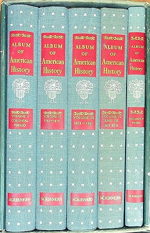 Seller image for Album of American History. Five volume set for sale by Wonder Book