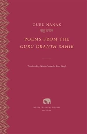 Imagen del vendedor de Poems from the Guru Granth Sahib a la venta por GreatBookPrices