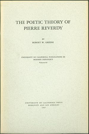 The Poetic Theory of Pierre Reverdy