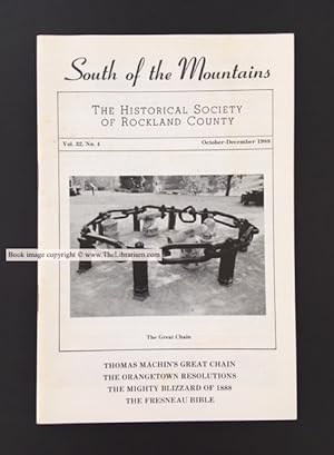 South of the Mountains, Vol. 32, No. 4 (October-December 1988)