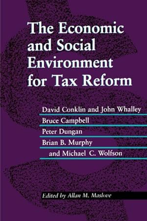 Imagen del vendedor de Economic and Social Environment for Tax Reform a la venta por GreatBookPrices