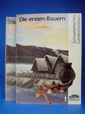 Die ersten Bauern (2 Bände) - Pfahlbaufunde Europas - Forschungsbericht zur Ausstellung im Schwei...