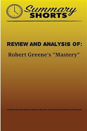 Seller image for Review and Analysis of Robert Greene's Mastery for sale by GreatBookPrices