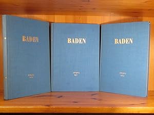 Baden. Monographie einer Landschaft, 2. Jg. (1950) - 4. Jg. (1952).