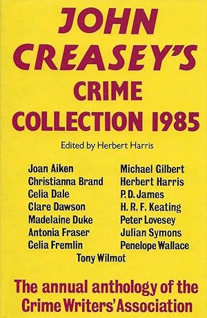Seller image for JOHN CREASEY'S CRIME COLLECTION 1985 for sale by SCENE OF THE CRIME 