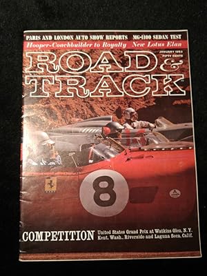 Road & Track - January 1963; Volume 14, No. 5 The Motor Enthusiast s Magazine