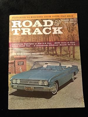 Road & Track - November 1961; Volume 13, No.3 The Motor Enthusiast s Magazine