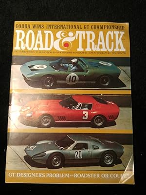 Road & Track - October 1965; Volume 17, No.2 The Motor Enthusiast s Magazine