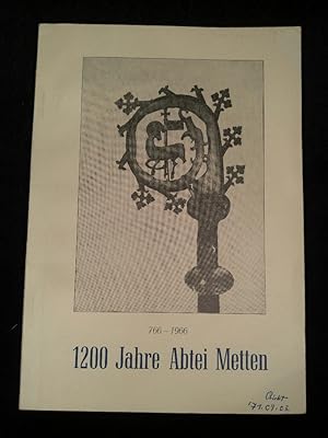 Imagen del vendedor de 1200 Jahre Abtei Metten 766-1966 a la venta por ANTIQUARIAT Franke BRUDDENBOOKS