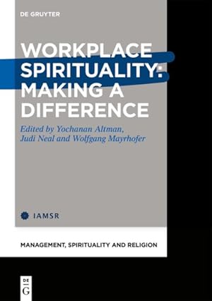 Seller image for Workplace Spirituality : Making a Difference for sale by GreatBookPrices