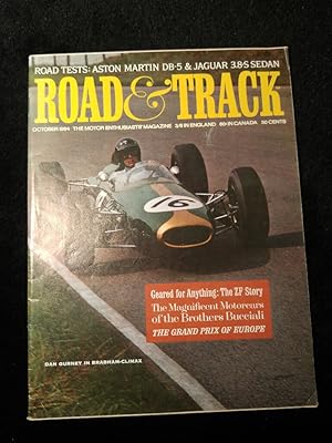 Road & Track - October 1964; Volume 16, No. 2 The Motor Enthusiast s Magazine