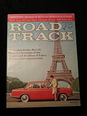 Road & Track - September 1963; Volume 15, No. 1 The Motor Enthusiast s Magazine