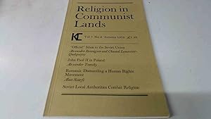 Imagen del vendedor de Religion in Communist Lands: Vol. 7, No. 3 - Autumn 1979 a la venta por BoundlessBookstore