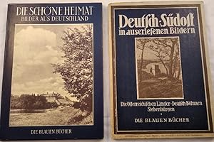 Bilder aus Deutschland, Konvolut von 2 Bänden [2 Bücher]. Die blauen Bücher.