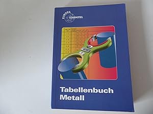 Bild des Verkufers fr Tabellenbuch Metall. Tabellen. Formeln. bersichten. Normen. Softcover mit Griffregister zum Verkauf von Deichkieker Bcherkiste