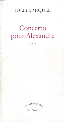 Concerto pour Alexandre