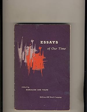 Image du vendeur pour Essays of our Time mis en vente par Richard Lemay