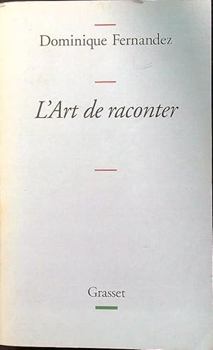 Image du vendeur pour L'Art de raconter mis en vente par Librodifaccia