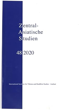 Bild des Verkufers fr Zentralasiatische Studien 48 (2020) zum Verkauf von Prof. Schuh Securities GmbH