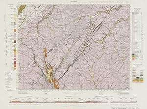 Moffat - Geological survey of Great Britain (Scotland). Solid and drift edition. Sheet 16