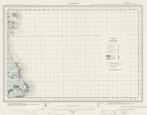 Newbiggin - Geological survey of Great Britain (England and Wales). Drift edition. Sheet 10