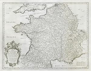 Nova et Esatta Tavola del Regno di Francia [New and exact map of the Kingdom of France]