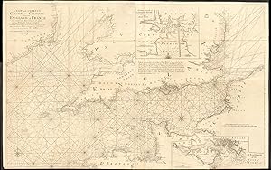 A new and correct chart of the Channel between England and France with considerable improvements ...