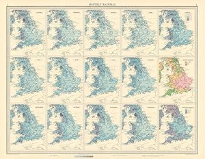 England and Wales Monthly Rainfall