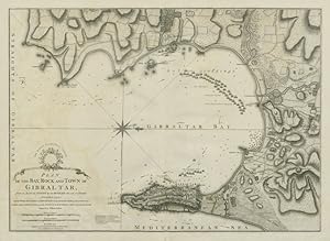 Plan of the bay, rock and town of Gibraltar, from the actual survey by an Officer who was at Gibr...
