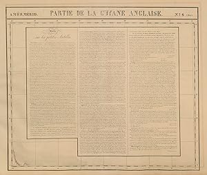 Image du vendeur pour Amrique Mridionale - Partie de la Guyane Anglaise [Note sure les petites Antilles] - No. 4 (bis) mis en vente par Antiqua Print Gallery