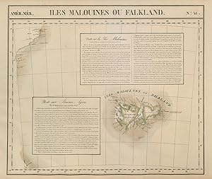Amérique Méridionale - Iles Malouines ou Falkland [Note sur les Iles Malouines, Note sur Buenos-A...