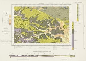 Tenterden - Geological survey of Great Britain (England and Wales). Solid and Drift edition. Shee...