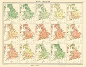 England and Wales Monthly Temperatures