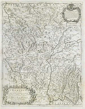 Governo Generale di Borgogna che contien il Ducato di Borgogna diviso nel Digionese, Cialonese, M...