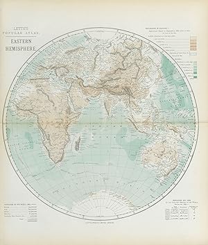 Letts's map of Eastern Hemisphere