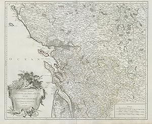 Gouvernemens Généraux du Poitou, du Pays d'Aunis, et de Saintonge-Angoumois, Par le Sr. Robert de...