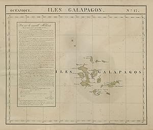 Océanique: 'Océanique - Iles Galapagos [Note sur la nouvelle Hollande] - No. 17' Océanique - Iles...