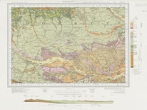 Dorchester - Geological survey of Great Britain (England and Wales). Drift edition. Sheet 328