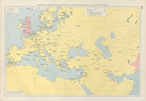 British and American Representation in Europe, The Middle East and North Africa