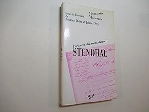 Bild des Verkufers fr Ecritures du Romantisme, 1. Stendhal zum Verkauf von Aux ftiches