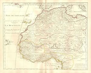 Carte de la Barbarie de la Nigritie et de la Guinée [Map of Barbary, Nigritia and Guinea]