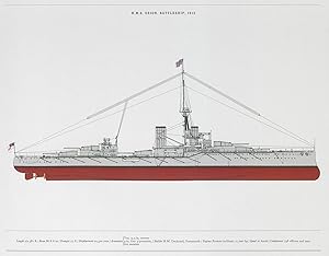 Immagine del venditore per H.M.S. Orion, Battleship, 1912 venduto da Antiqua Print Gallery