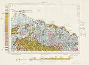 Guisborough - Geological survey of Great Britain (England and Wales). Drift edition. Sheet 34